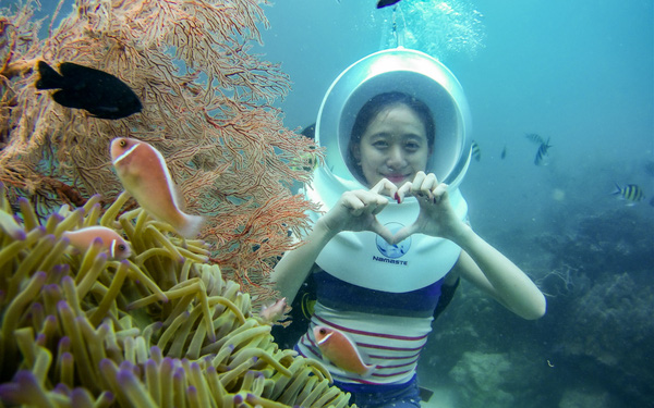 Màn “rút ví” của Shark Việt đầu năm mới khiến du lịch Phú Quốc thêm nóng: Đầu tư vào DN cung ứng dịch vụ “Đi bộ dưới đáy đại dương”