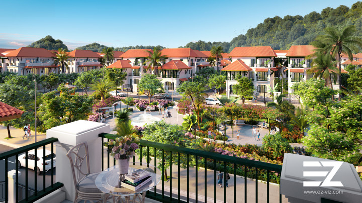 Biệt thự sun tropical Village